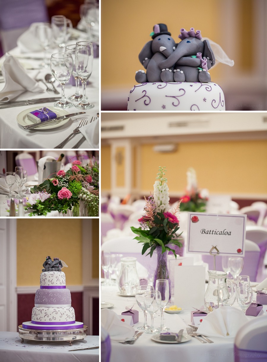 Sri Lanka theme wedding cake